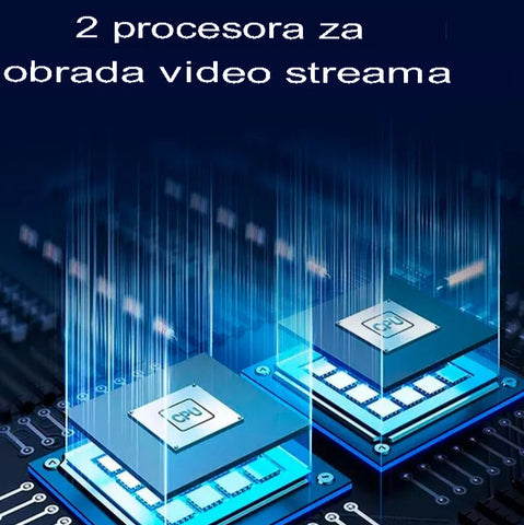 Κάμερα 12MP για εξωτερική παρακολούθηση με Wi-Fi και περιστροφική λειτουργία.